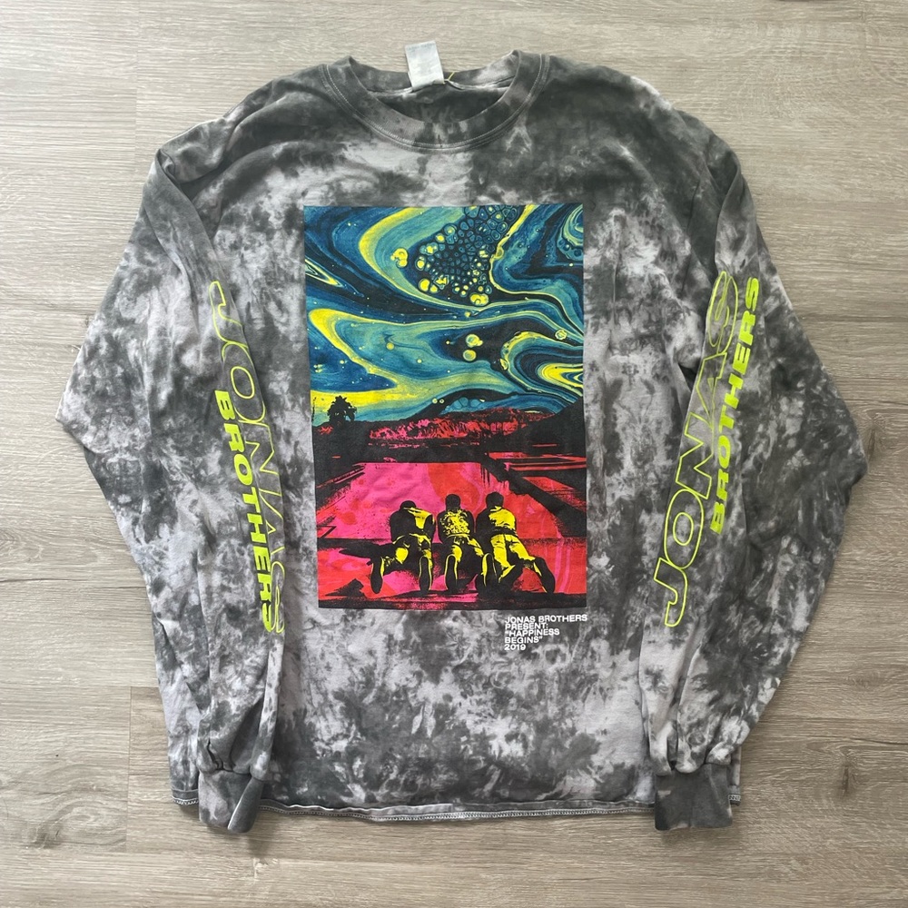 Jonas brothers happiness begins long sleeved shirt